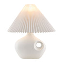 Hospitality furniture - Pleated Linen Accent Table Lamp - www.oroatrade.com