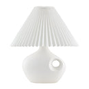Hospitality furniture - Pleated Linen Accent Table Lamp - www.oroatrade.com