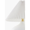 Hospitality furniture - Pleated Linen Accent Table Lamp - www.oroatrade.com