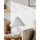 Hospitality furniture - Pleated Linen Accent Table Lamp - www.oroatrade.com