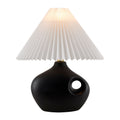 Hospitality furniture - Pleated Linen Accent Table Lamp - www.oroatrade.com