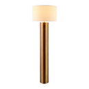 Contract furniture - Brown Stripes Wooden Floor Lamp - www.oroatrade.com