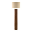 Modern European furniture - Cylindrical Rubberwood Accent Floor Lamp - www.oroatrade.com