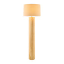 Modern European furniture - Cylindrical Rubberwood Accent Floor Lamp - www.oroatrade.com