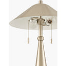 Contract furniture - Silver Accent Table Lamp - www.oroatrade.com