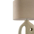 Hospitality furniture - Abstract Carved Base Table Lamp - www.oroatrade.com