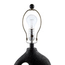 Hospitality furniture - Abstract Carved Base Table Lamp - www.oroatrade.com