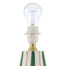 Contract furniture - Striped Ceramic Accent Table Lamp - www.oroatrade.com