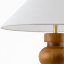 Hospitality furniture - Painted Brown Rubberwood Table Lamp - www.oroatrade.com