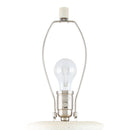 Contract furniture - White Modern Accent Table Lamp - www.oroatrade.com