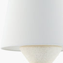 Contract furniture - White Modern Accent Table Lamp - www.oroatrade.com