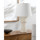 Contract furniture - White Modern Accent Table Lamp - www.oroatrade.com