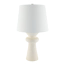 Contract furniture - White Modern Accent Table Lamp - www.oroatrade.com