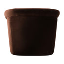 Hospitality furniture - Brown Cotton Swivel Chair - www.oroatrade.com