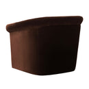 Hospitality furniture - Brown Cotton Swivel Chair - www.oroatrade.com
