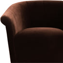 Hospitality furniture - Brown Cotton Swivel Chair - www.oroatrade.com