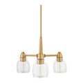 Hospitality furniture - Iron Framed Glass Chandelier - www.oroatrade.com