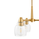 Hospitality furniture - Iron Framed Glass Chandelier - www.oroatrade.com