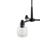 Hospitality furniture - Iron Framed Glass Chandelier - www.oroatrade.com