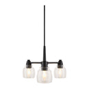Hospitality furniture - Iron Framed Glass Chandelier - www.oroatrade.com