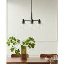 Hospitality furniture - Iron Framed Glass Chandelier - www.oroatrade.com