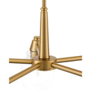Hospitality furniture - Iron Framed Glass Chandelier - www.oroatrade.com