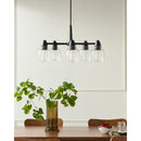 Hospitality furniture - Iron Framed Glass Chandelier - www.oroatrade.com