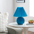 Contract furniture - Pleated Fabric Shade Table Lamp - www.oroatrade.com