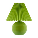 Contract furniture - Pleated Fabric Shade Table Lamp - www.oroatrade.com