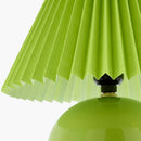 Contract furniture - Pleated Fabric Shade Table Lamp - www.oroatrade.com