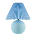 Contract furniture - Pleated Fabric Shade Table Lamp - www.oroatrade.com