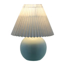 Contract furniture - Pleated Fabric Shade Table Lamp - www.oroatrade.com