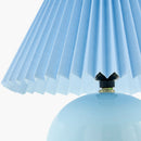 Contract furniture - Pleated Fabric Shade Table Lamp - www.oroatrade.com