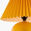 Contract furniture - Pleated Fabric Shade Table Lamp - www.oroatrade.com