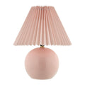 Contract furniture - Pleated Fabric Shade Table Lamp - www.oroatrade.com