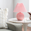 Contract furniture - Pleated Fabric Shade Table Lamp - www.oroatrade.com