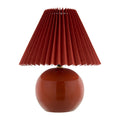 Contract furniture - Pleated Fabric Shade Table Lamp - www.oroatrade.com