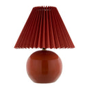 Contract furniture - Pleated Fabric Shade Table Lamp - www.oroatrade.com