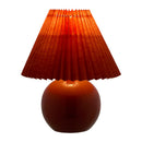 Contract furniture - Pleated Fabric Shade Table Lamp - www.oroatrade.com