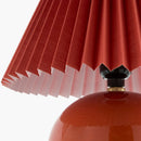 Contract furniture - Pleated Fabric Shade Table Lamp - www.oroatrade.com