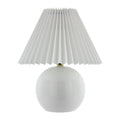 Contract furniture - Pleated Fabric Shade Table Lamp - www.oroatrade.com