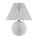 Contract furniture - Pleated Fabric Shade Table Lamp - www.oroatrade.com