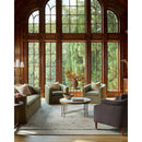 Contract furniture - White Linen 3-Light Floor Lamp - www.oroatrade.com