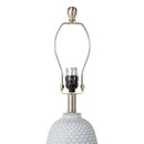 Contract furniture - Gray Textured Glass Table Lamp - www.oroatrade.com