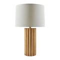 Hospitality furniture - Ridged Ceramic Accent Table Lamp - www.oroatrade.com