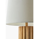 Hospitality furniture - Ridged Ceramic Accent Table Lamp - www.oroatrade.com