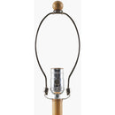 Hospitality furniture - Ridged Ceramic Accent Table Lamp - www.oroatrade.com