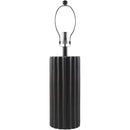 Hospitality furniture - Ridged Ceramic Accent Table Lamp - www.oroatrade.com