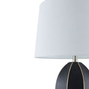 Hospitality furniture - Black Ceramic Modern Table Lamp - www.oroatrade.com