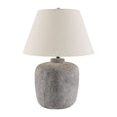 Contract furniture - Painted White Paper Table Lamp - www.oroatrade.com